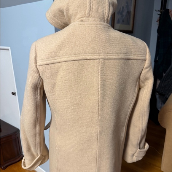 J. Crew Women's Cream Pea Coat - Picture 5 of 9